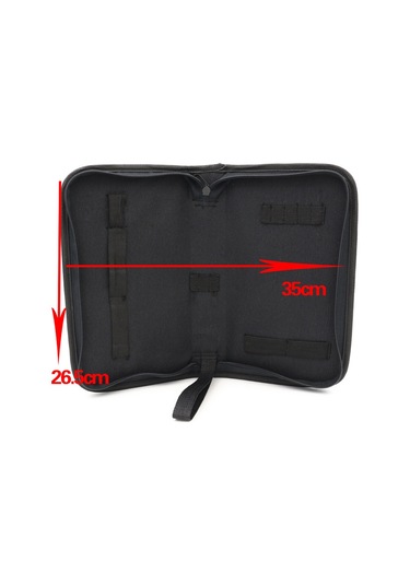 Donanım Fermuarlı Küçük Bez Çanta Oxford Bez Kombinasyon Alet Seti