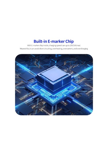 Csdake Gösterge Işıklı 2'si 1 Arada Şarj Kablosu Pd 100 W Type-c To Type-c - Lightning Veri Kablosu 1.2 M