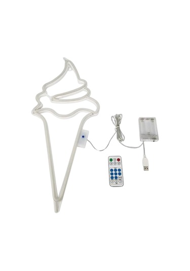 Suntek Magideal Dondurma Neon Burcu Işıkları 8 Menekşe sıcak sarı Sarı