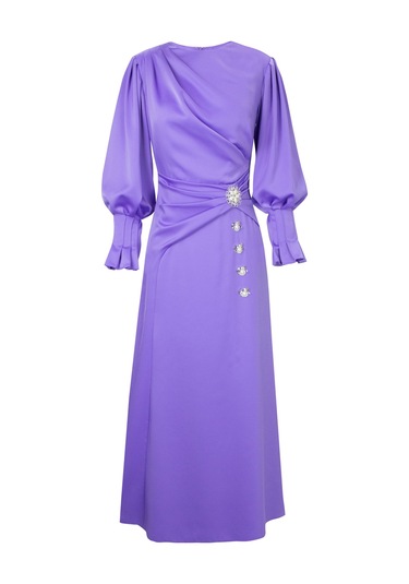 Senna Almır Dress Lila Lila