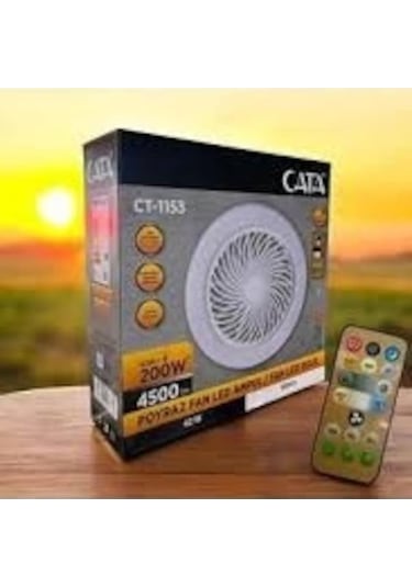 Yulong Cata Ct-1153 Poyraz Fan Led Ampul