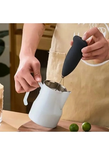 Ulzyvf Yumurta Taşınabilir Süt Siyah Siyah Mutfak Mini Mikseri Köpürtücü Köpürtücü Karıştırıcılar Karıştırıcı Kahve Ev Elektrikli El Çırpma Çırpıcı Cappuccino Aracı Dn Siyah