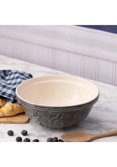 Mason Cash Nautical Mixing Bowl 26cm Gri Karıştırma Kasesi