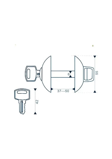 Vantage Sıhhi Tesisat İçin Döner Saplı Anahtarı Bkq-k 176645343 Zirveli