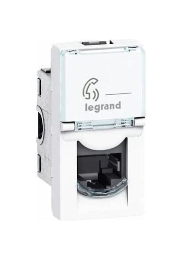Legrand 078730 1 Modül Rj11 Sistem Armada 4 Kontak Telefon  Prizi