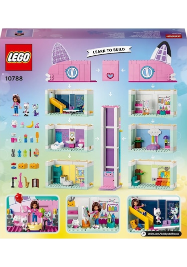 LEGO® 10788 Gabby’s Dollhouse 498 Parça