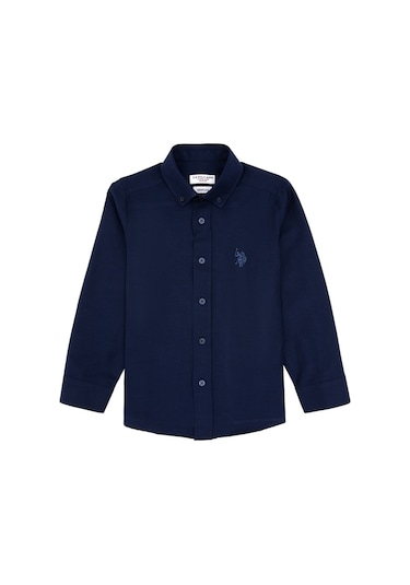 U.s. Polo Assn. Erkek Çocuk Lacivert Gömlek Basic 50316801-vr033 Lacivert