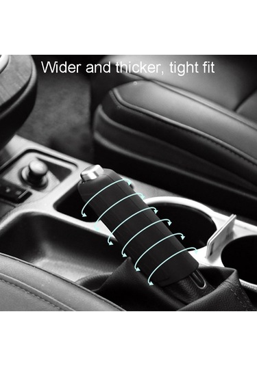 Sones Otomotiv Evrensel Silikon El Freni Kolu Kapağı Fren Kolu Dekoratif Koruyucu Kılıf, Boyut: Eğik Kol Pembe