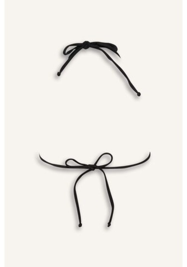 DeFacto Regular Fit Üçgen Bikini Üstü-Fall in Love T3666AZ25SMBK81