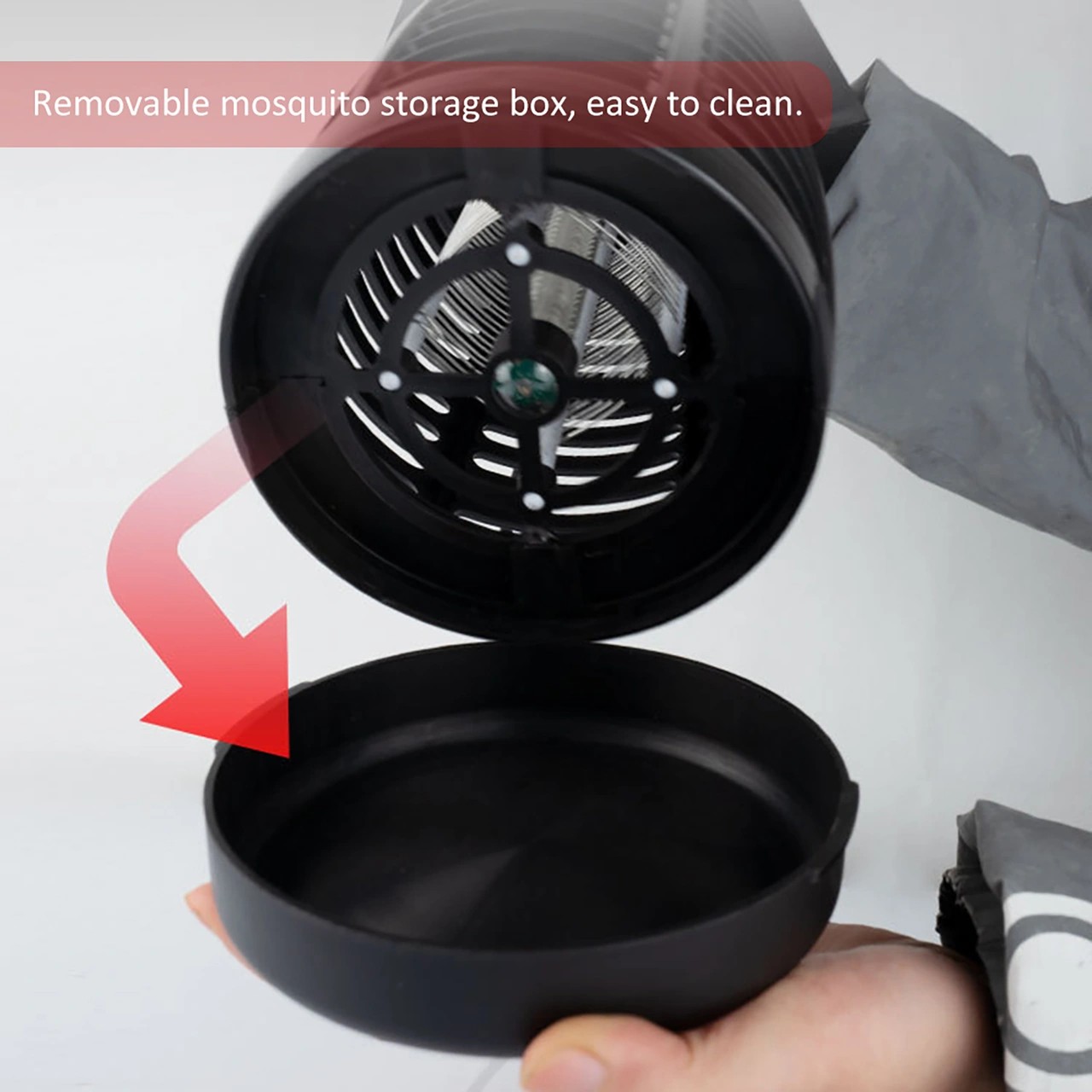 Youmex Uv-led Işıklı Elektrikli Kovucu, 360 Etki, Gürültüsüz, Temizlenebilir Kutulu, Ev/çalışma Mekanları İçin Avrupa Standartı