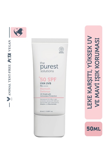 The Purest Solutions Blemish Defense Cream SPF50+ 50 ML
