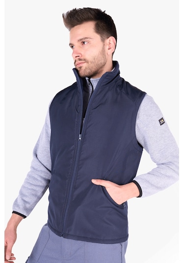 Micro Yelek İçi Polarlı Lacivert