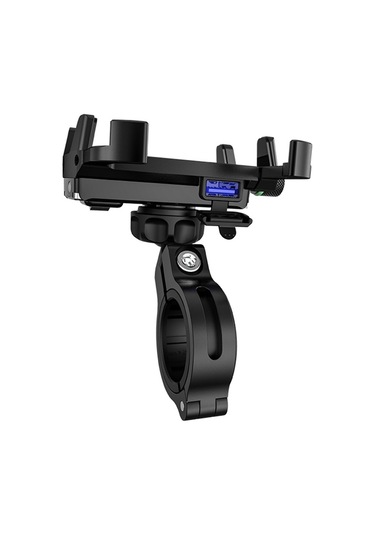 Motosiklet İçin Güçlü Güç İle Motosiklet Cep Telefonu Tutucu, Şarjlı Araç Cep Telefonu Tutucu