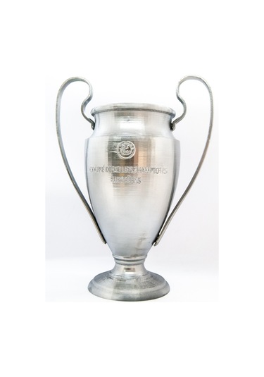 Uefa Şampiyonlar Ligi Kupası Kaliteli Metalik Kaplama 20 Cm Hediyelik Dekoratif Kupa