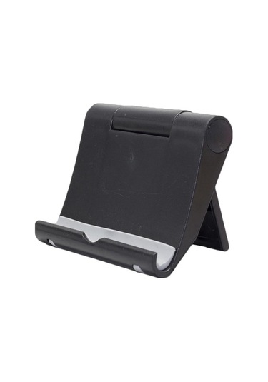 Voguecode Evrensel Ayarlanabilir Katlanabilir Masaüstü Cep Tablet Telefon Tutucu Stand Braketi Siyah Yok Havalandırma Vhxczb