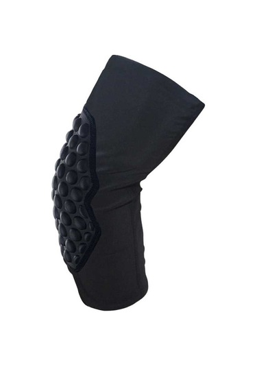 Pazly Suntek Kaymaz Esnek Diz Pedleri - Koşu, Bisiklet Dizlikleri Siyah