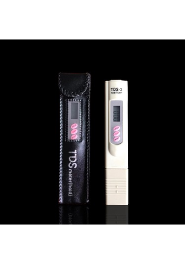 Konesam Su Kalitesi Testeri - Tds Kalem Cihazı, Doğru Ölçüm 1-9990ppm , Otomatik Kapatma, Su Arıtma Ve Laboratuvar Kullanıma Uygun Beyaz