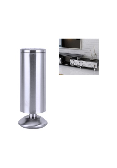 Paslanmaz Çelik Tel Çekme Kalınlaşmış Sütun Kanepe Mobilya Dolabı Ayağı, Yükseklik: 150mm Diğer