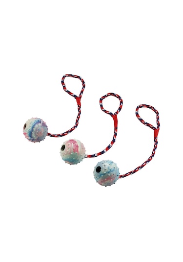 Kerbl Köpek Oyun Topları İpli ve Çıngıraklı Jumper 6 CM