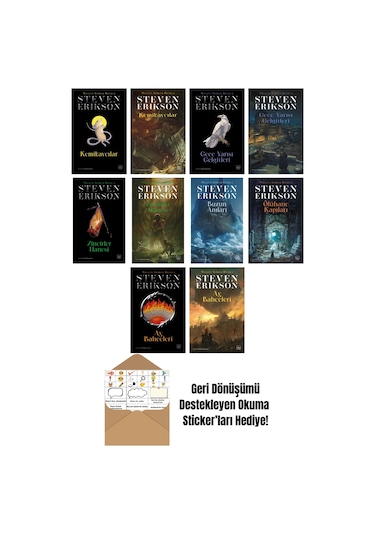 Steven Erikson 10 Kitap Seti