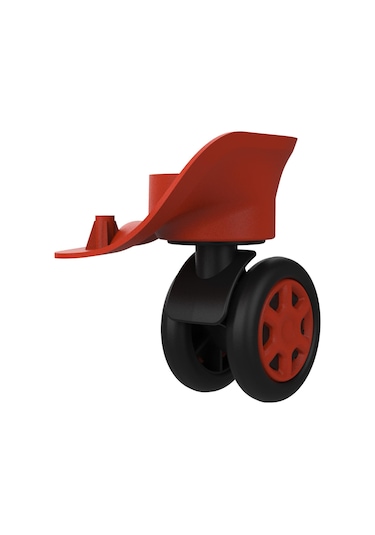 Keo-plus Abs Valiz Tekerleği Çift Teker Turuncu Renk Altın