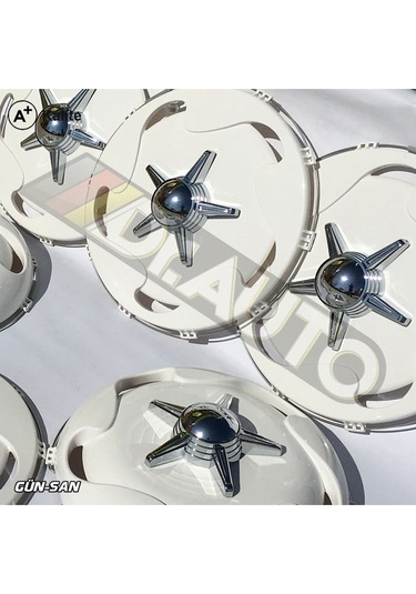 19.5 İnç Bombeli Yıldız Model Jant Kapağı 6'lı Takım