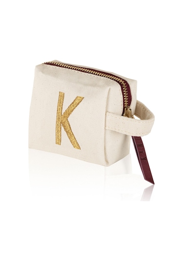 The Mia Harf Nakışlı Çanta K 14x12 Cm