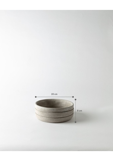 Ella Saksı - Soft Gri - 20 Cm 8684427125175 Diğer