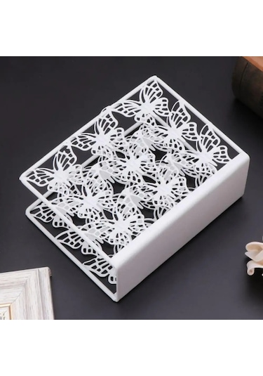 A-içi Boş Peçetelik Kağıt Havluluk Doku Rafı Parti Yemek Masası Dekoru