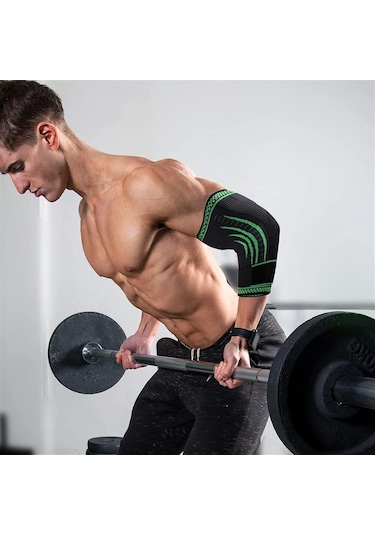 Spor Egzersiz Dirsek Koruyucu Basketbol Tenis Voleybol Destek Ped