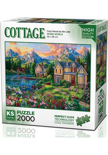 Ks Games 2000 Parça Göl Kenarında Puzzle