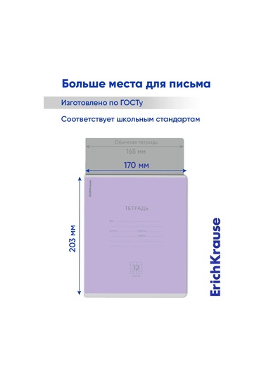 Erichkrause Kareli Defter 12 Yaprak 10'lu Klasik 57968480