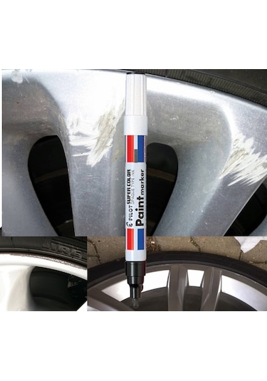 Pilot Oto Araç Jant Çizik Rotüş Boya Kalemi (Çok Kaliteli) Japon