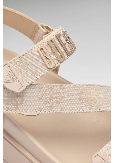 Guess Fetta Kadın Sandalet Fljfttfal03 Fljfttfal03 Cream