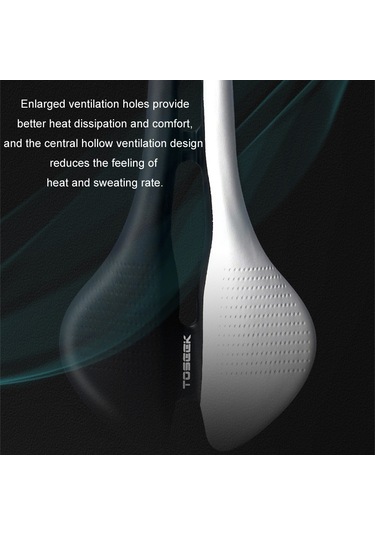 Sones Toseek Dağ Bisikleti Sele Yol Bisikleti Koltuk Aksesuarları, Renk: Siyah Kırmızı