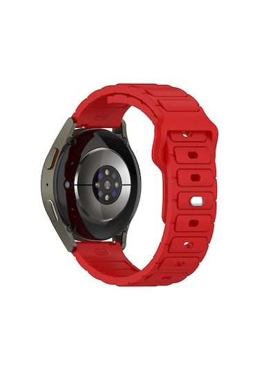 Gear S3 Sbt Krd-132 22mm Silikon Kordon Strap Kayış - Yeşil