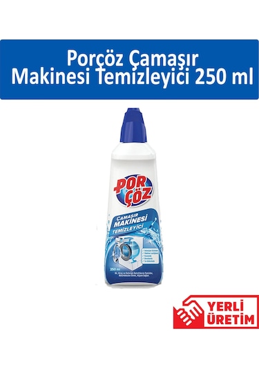Porçöz Çamaşır Makinesi Temizleyici 4 x 250 ML