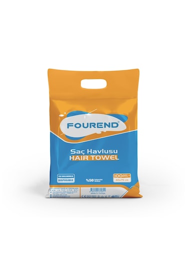 Tek Kullanımlık Saç Havlusu Tek Paketli 70x40