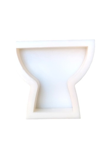 Kadeh 2D Mum Kalıbı ( Silikon )