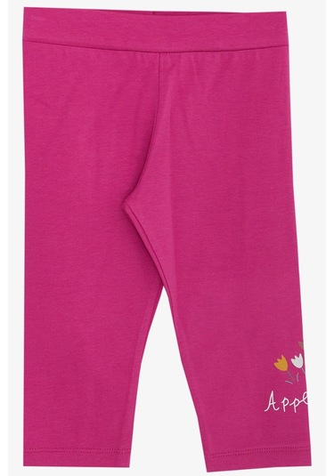 Breeze Kız Çocuk Kapri Taytlı Takım Çifti Kız Baskılı 1-4 Yaş, Açık Gri Melanj-açık Gri Melanj Açık Gri Melanj