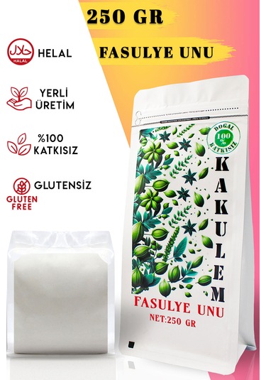 Kakulem Glutensiz Fasulye Unu 250 G