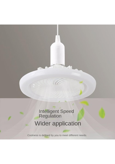 Işık İle Akıllı Celing Fan E27 Uzaktan Kumanda Kısılabilir Tavan Vantilatörü Lambası Yatak Odası Oturma Odası Mutfak İçin E27 Işık İle Akıllı Celing Fan E27 Uzaktan Kumanda Kısılabilir Tavan Vantilatörü Lambası Yatak Odası Oturma Odası Mutfak İçin E27