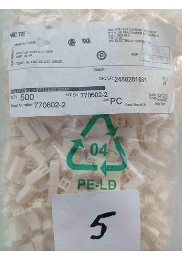 77 06 02-2 Tyco Soket 25 Adet