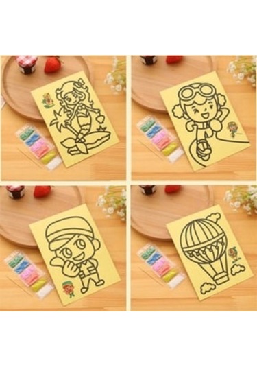 5'li Kum Boyama Seti