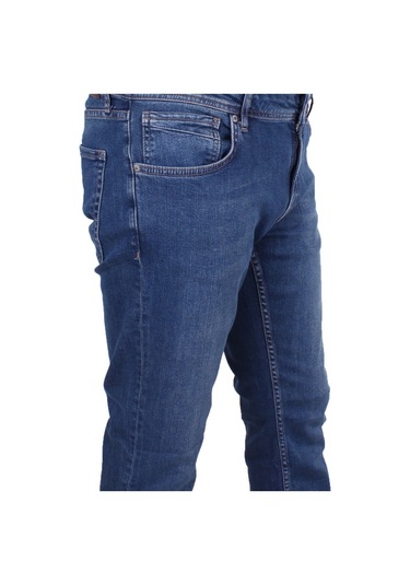 Twister Panama 761-01 Lacivert Düşük Bel Dar Paça Erkek Jeans Pantolon Lacivert