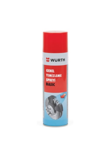 Würth Genel Temizleme Spreyi Balata Spreyi Basic 500ml
