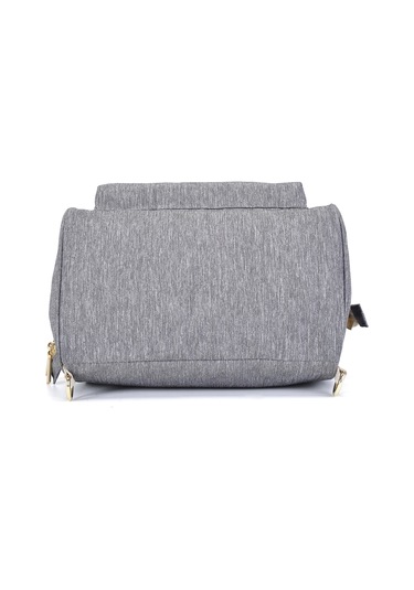 Jeehugo Gri Çok Fonksiyonlu Bebek Çantası - El/omuz/üçgen Çantası, Su Geçirmez, Geniş Hacimli Anne Bebek Seyahat Çantası 25x15x28cm Gri