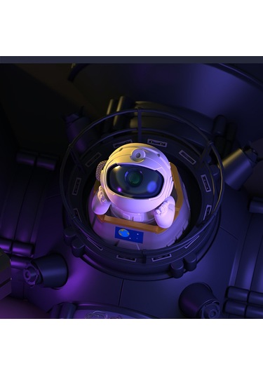 Reedark Uzaylı Figürlü Yıldız Projeksiyon Lambası, Mavi Dişli Kontrol, İki Zamanlama Modu, Usb Beslemeli, Açı Ayarlı, Bluetooth Desteği Diğer