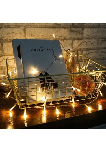 10 Metre 100 Ledli 8 Fonksiyonlu Dekoratif Lambader Dekor  Lambası
