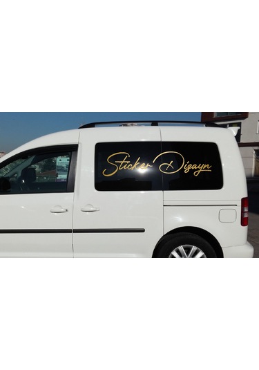 Kişiye Özel Yazı Sticker, Ad Soyad Sticker, İsim Soyisim Sticker, Araba Oto Motosiklet Sticker 02513 40 Cm